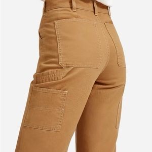 Everlane carpenter cotton pant size 0